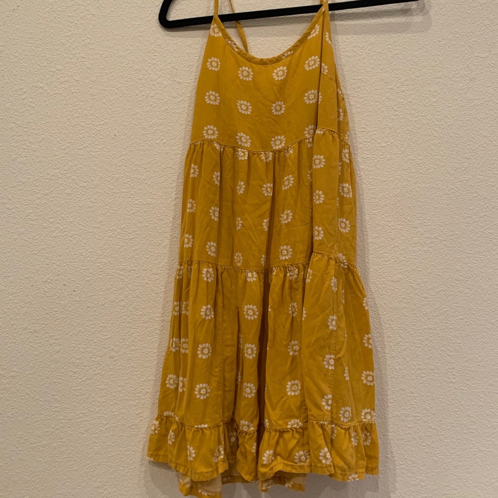 floral summer mini dress